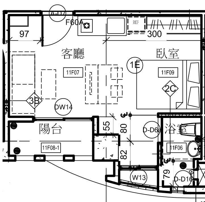 一房型