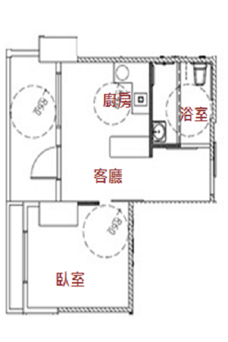 一房型(無障礙)